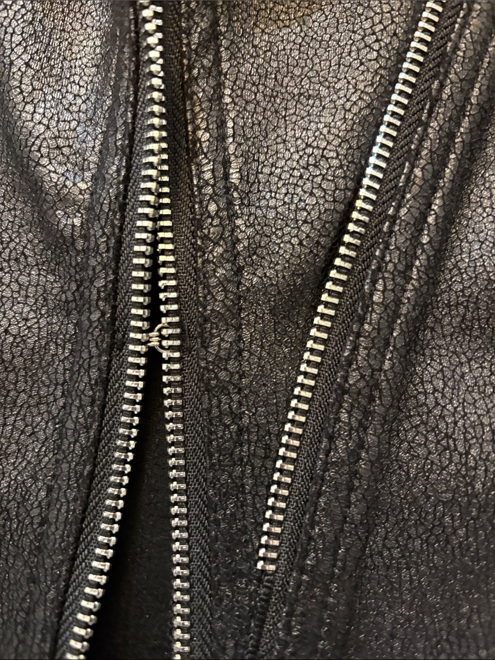 Joseph Ribkoff Studded Black Biker Moto Jacket Silver Studs Medium - Picture 6 of 10